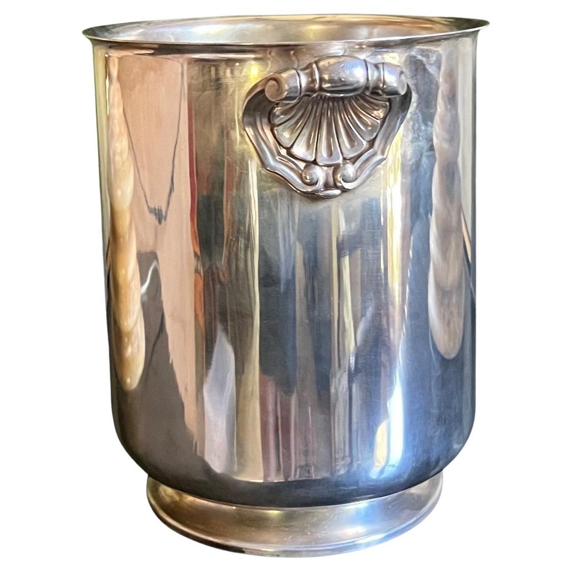 Christofle Silver Plated Champagne Bucket, Circa 1950's