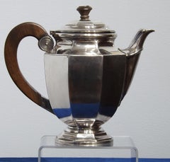 Christofle Silver Plated Coffee Set, circa 1950