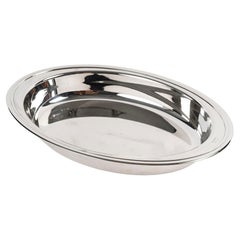 Christofle Silver Plated Dish, 20th Century, Napoleon III Style.