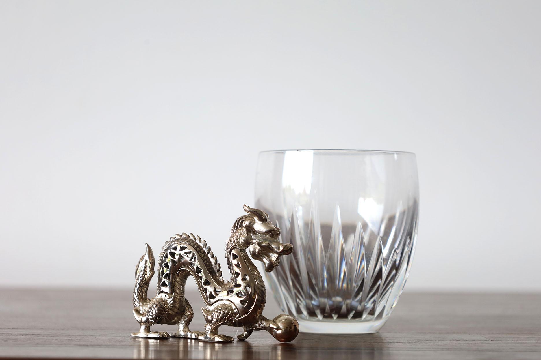 Christofle Silver Plated Dragon Figurine 2