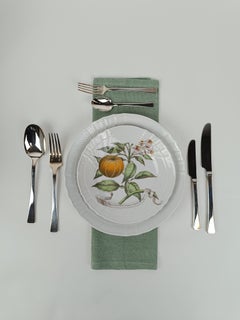 Christofle Silver Plated Flatware for 6, Concorde model Designed by J P Hamard