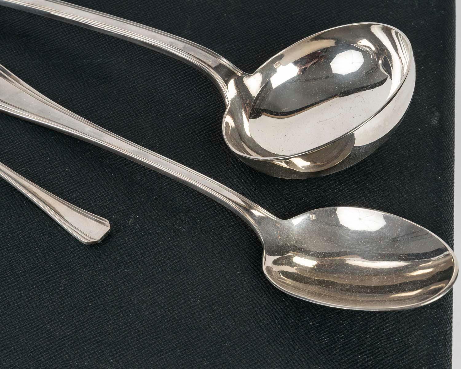 Christofle Silver Plated Menagère in its Box. For Sale 1