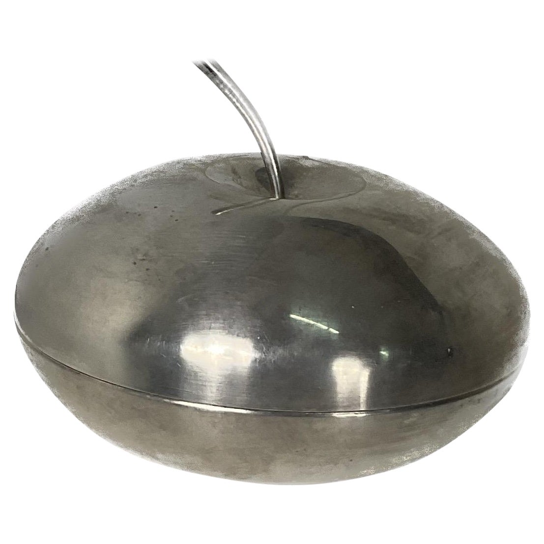 Boîte en métal argenté Christofle, années 60