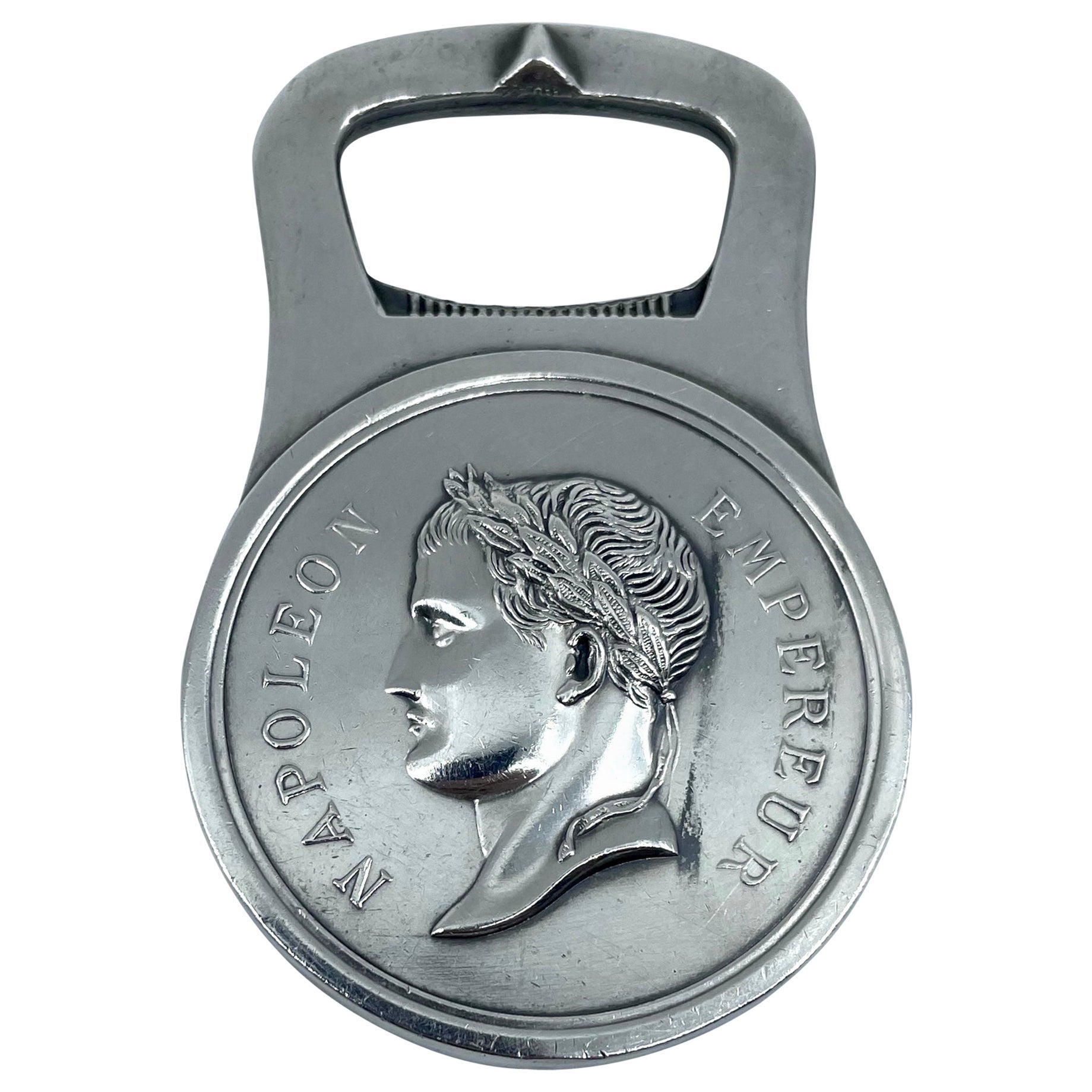 Christofle Silver Plated Napoleonic Bottle Opener