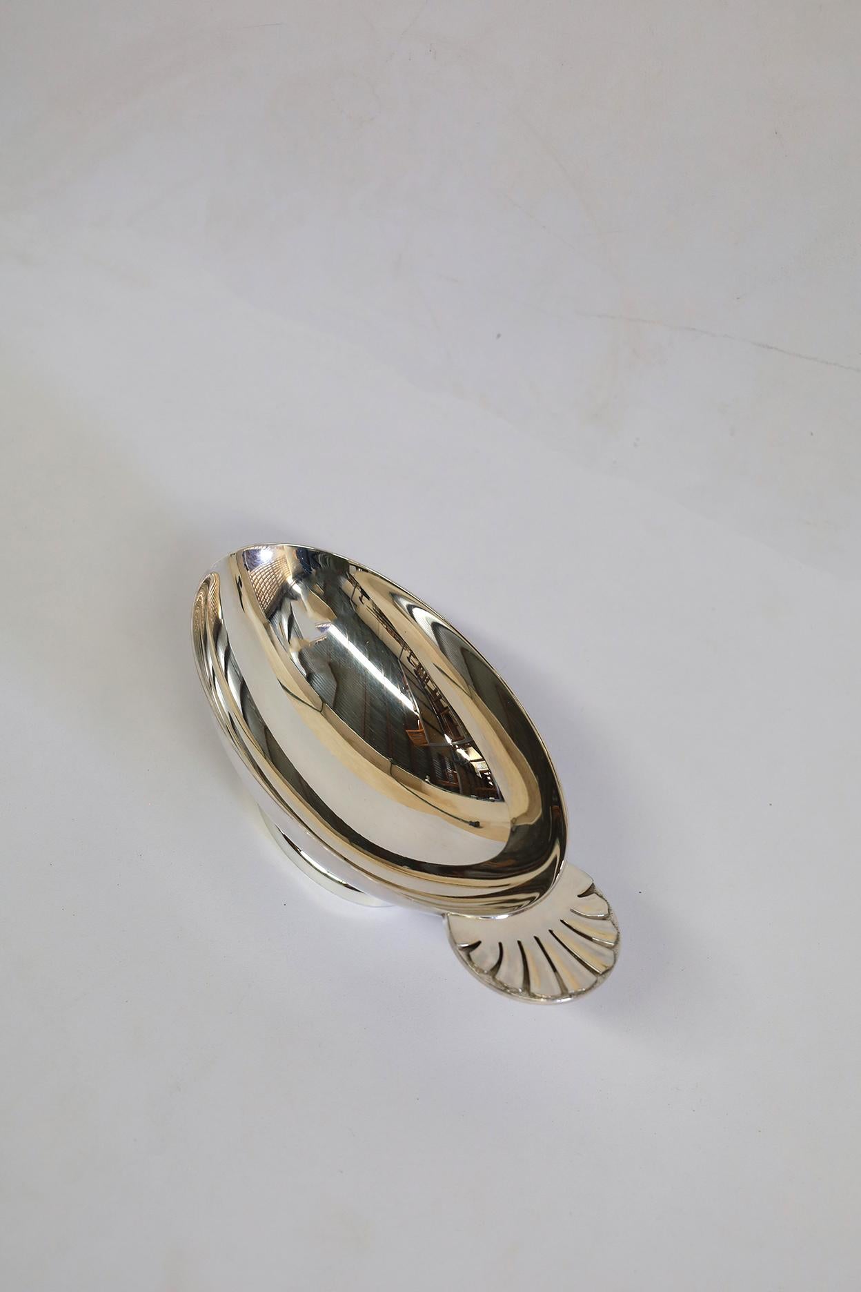Saucière en métal argenté Christofle en vente 1