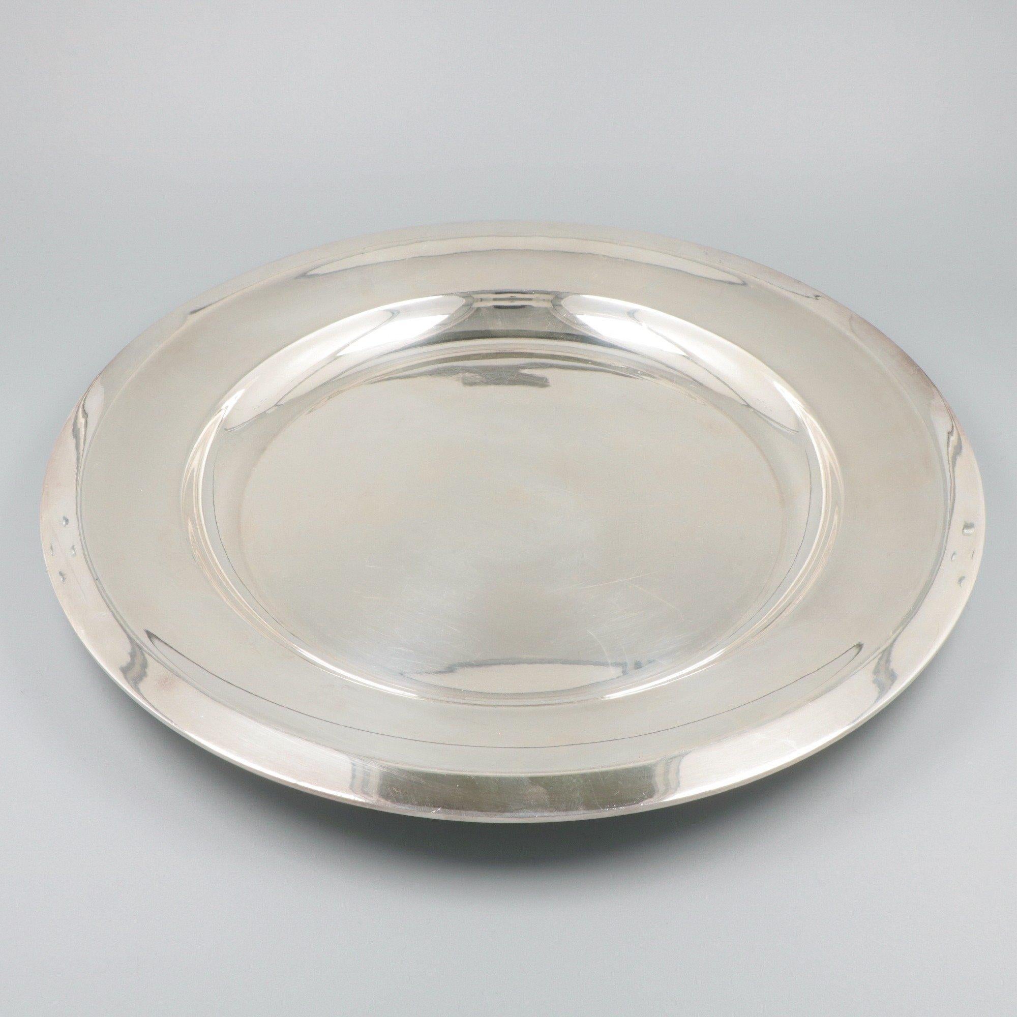 Late 20th Century Christofle, Silver Plated Serving Bowl / Fruit Bowl For Sale
