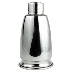 Coctelera chapada en plata Christofle Francia 1950