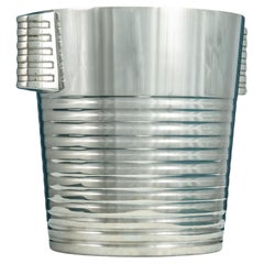 Christofle Silver Plated Wine Cooler/Champagne Ice Bucket, Circa 1945.