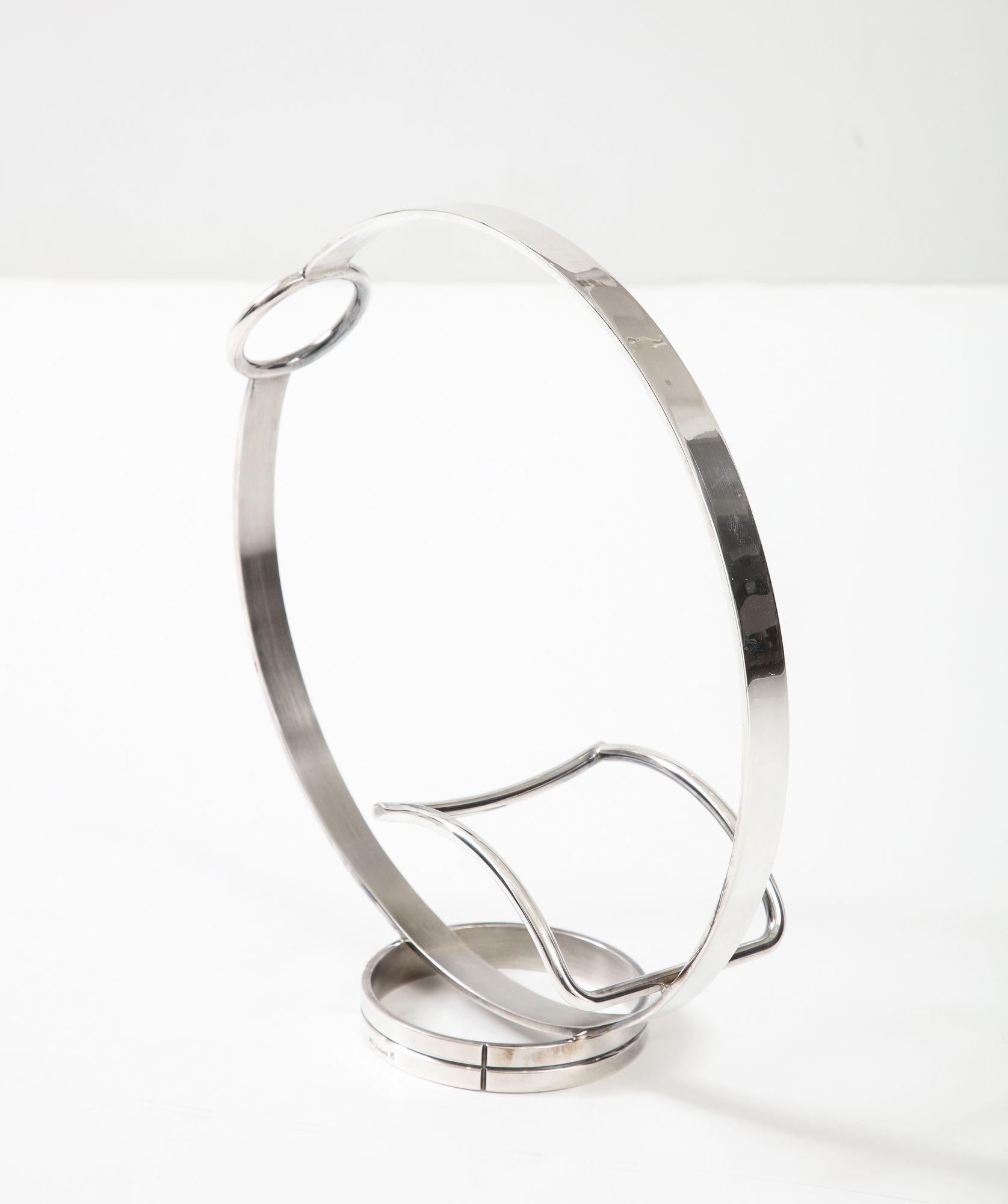 Christofle Silver Plated Wine Holder 2