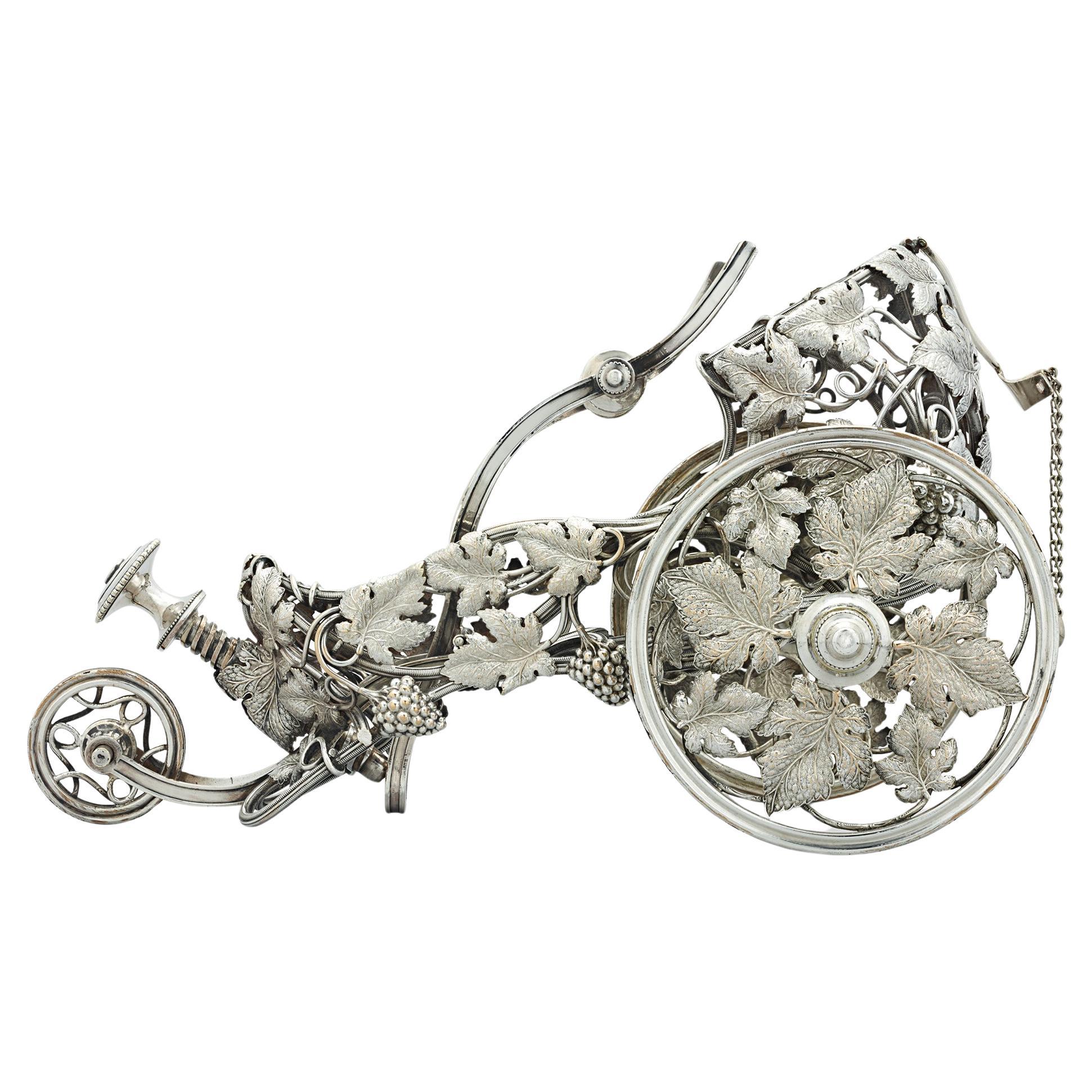 Carro de Vino de Plata Christofle