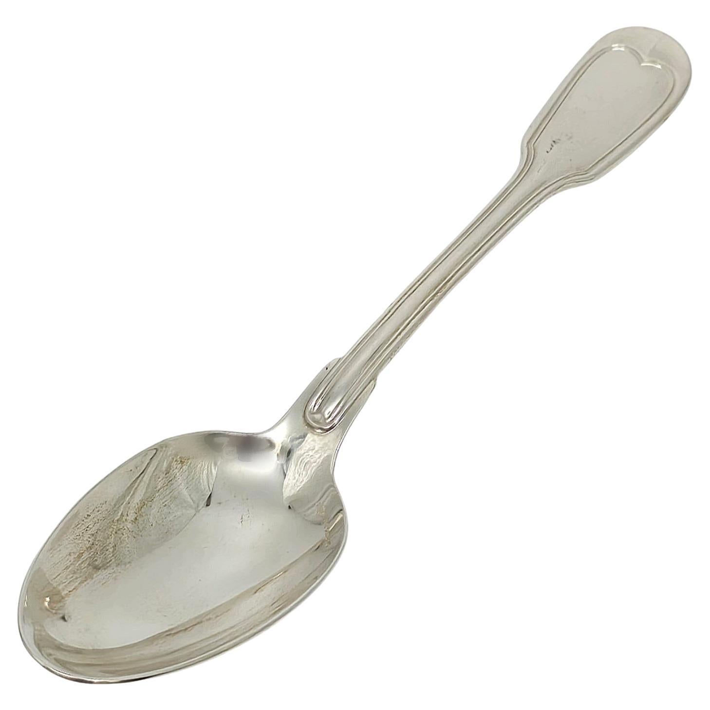 Christofle Cucchiaio da minestra ovale in argento sterling Chinon European Place 8" #20507