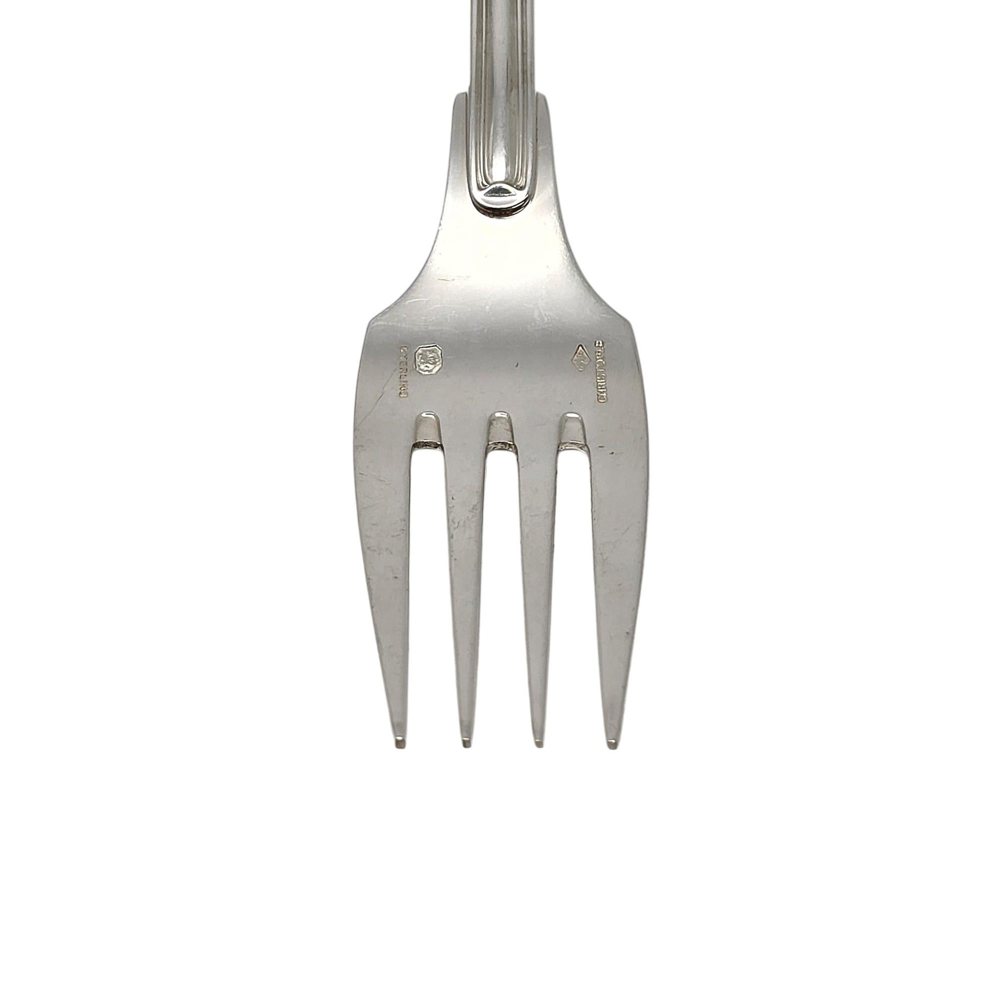 Christofle Fourchette à salade en argent Chinon 6 1/2