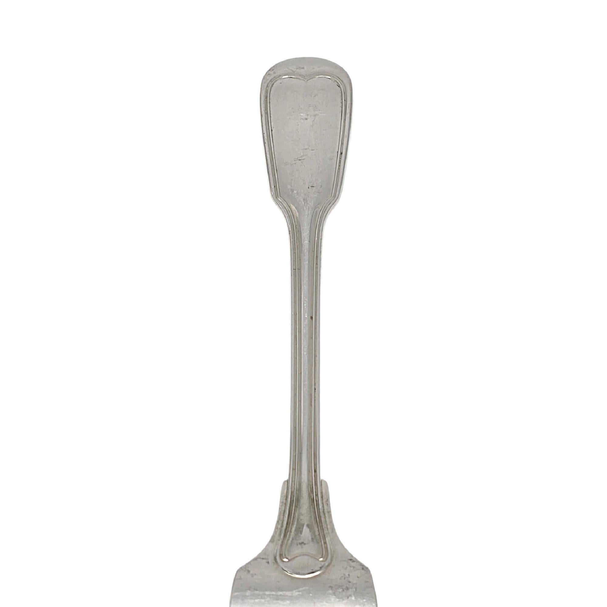 Christofle Fourchette à salade en argent Chinon 6 1/2