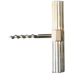 Christofle Style Art Deco Silver Corkscrew