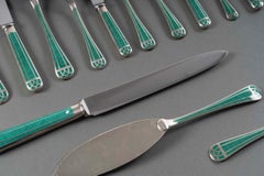 CHRISTOFLE, collection Talisman, laque verte céladon 106p