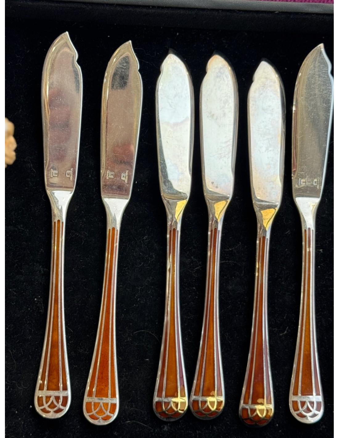 Contemporary Christofle - 'Talisman' Sienna 96-piece cutlery set For Sale