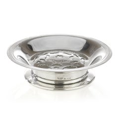Christofle Vintage Silver Plated Butter Curler Press Dish / Butter Server Dish