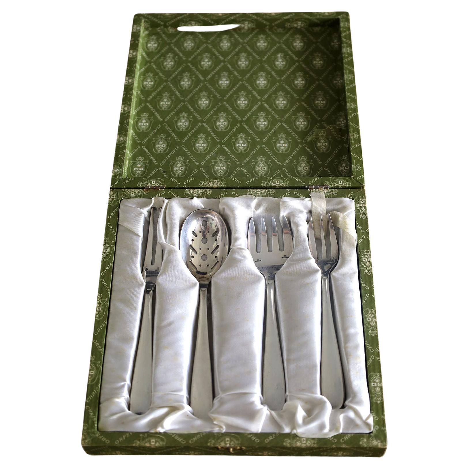 Juego de cubiertos Christofle Vintage Special con caja original