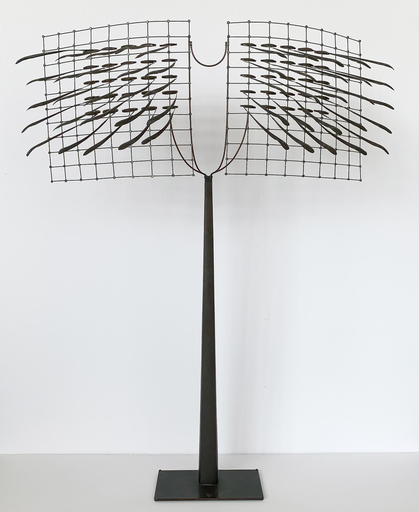German Christoph Bollinger Kinetic Abstract Sculpture