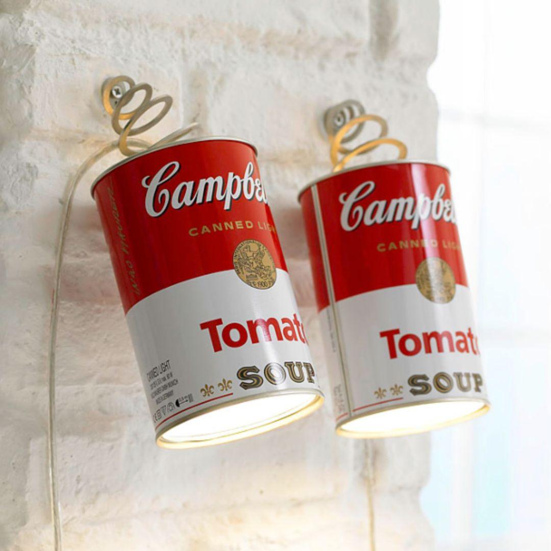 German Christoph Matthias 'Canned Light' Pendant or Wall Lamp for Ingo Maurer For Sale
