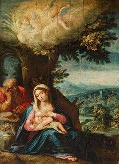 Christoph Schwarz (1548 – 1592), Repos pendant la fuite en Égypte