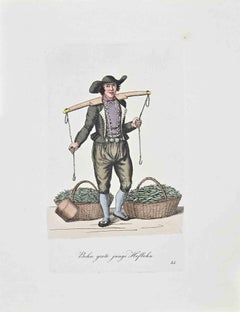 Boh Grote Junge Hopbohn- Etching by Christoph Suhr - 1808