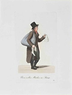 Boom Wollne Mischen un Strump - Etching by Christoph Suhr - 1808