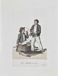 En Rubben to seen - Acquaforte di Christophe Suhr - 1808