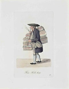 Feine Körbe Koop - Gravure à l'eau-forte de Christoph Suhr - 1808