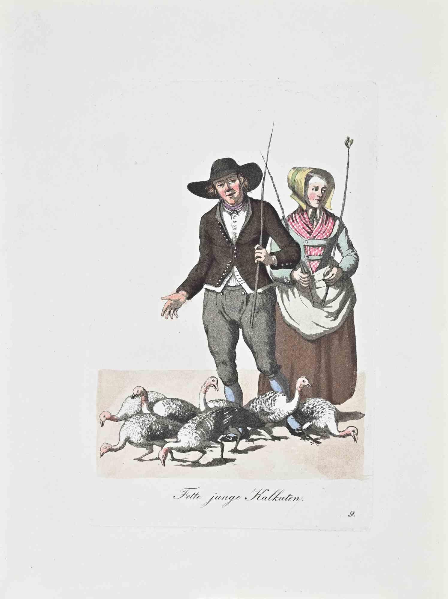 Fette junge est une œuvre d'art, réalisée par Christophe Suhr en 1808.

Gravure coloriée à la main. Titré dans la marge inférieure.

L'œuvre appartient à la série "Der Ausruf in Hamburg vorgestellt in ein hundert und zwanzig colorirten