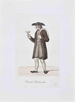 Haanken, Biehrhaanken- Etching by Christoph Suhr - 1808