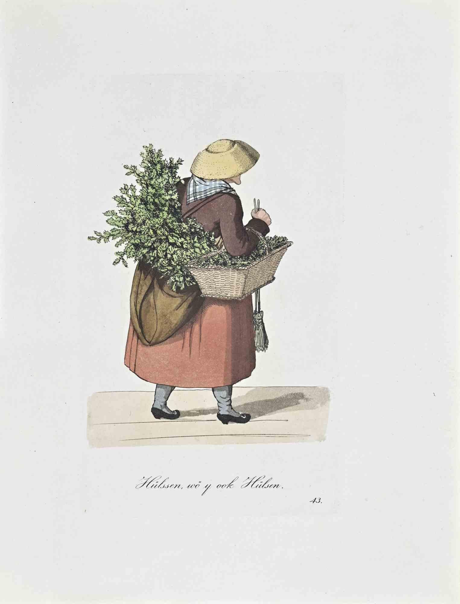 Hulssen, wo y ook Hulsen- Etching by Christoph Suhr - 1808