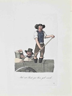 Idel mit land - Gravure de Christoph Suhr - 1808