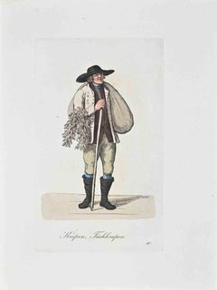 Tuchnipen - Gravure de Christoph Suhr - 1808
