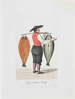 Lafs, Gerokerten Elvlafs - Acquaforte di Christophe Suhr - 1808