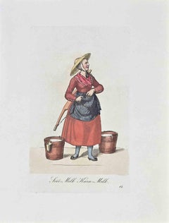 Moet Melk Harn Melk - Etching by Christoph Suhr - 1808