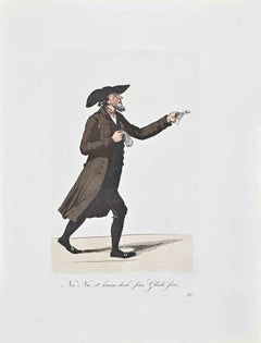 Nu Nu, et Kann Doch Fien Gluck Fien - Acquaforte di Christophe Suhr - 1808