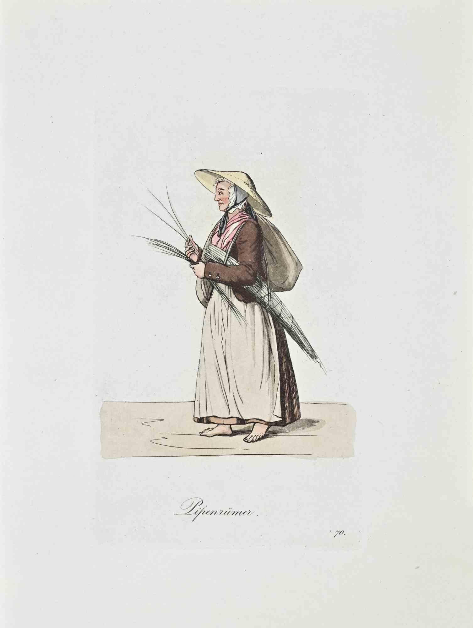 Pipenrumer- Acquaforte di Christophe Suhr - 1808