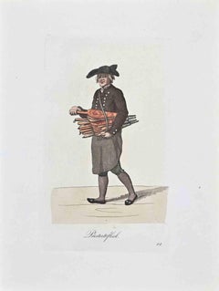 Pustertoflick - Aguafuerte de Christoph Suhr - 1808