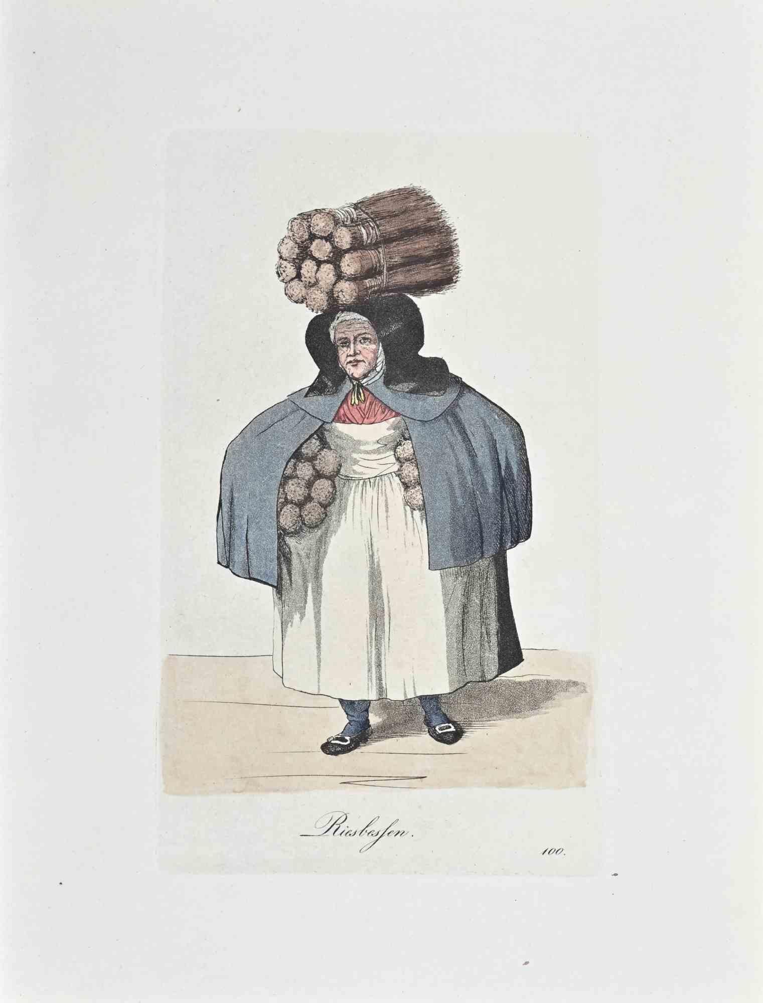 Riesbesfen - Acquaforte di Christophe Suhr - 1808