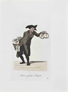 Schane, gravure anglaise Piscpitt de Christoph Suhr - 1808