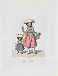 Schone Maiblom - Etching by Christoph Suhr - 1808