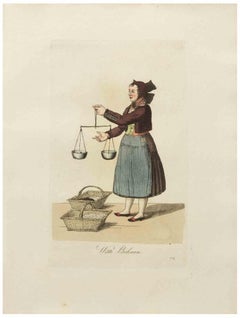 Witte  Gravure Bohnen de Christoph Suhr - 1808