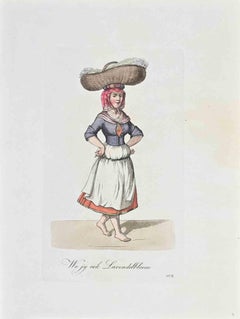 Woiy ook Lavendelbloom - Etching by Christoph Suhr - 1808