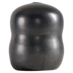 Christophe de Mons for Atelier des Potiers, Black Gourd-shaped Vase, France 2024