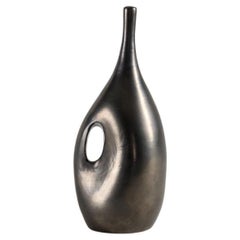 Christophe de Mons for Atelier des Potiers, Black Soliflore Vase, France, 2024
