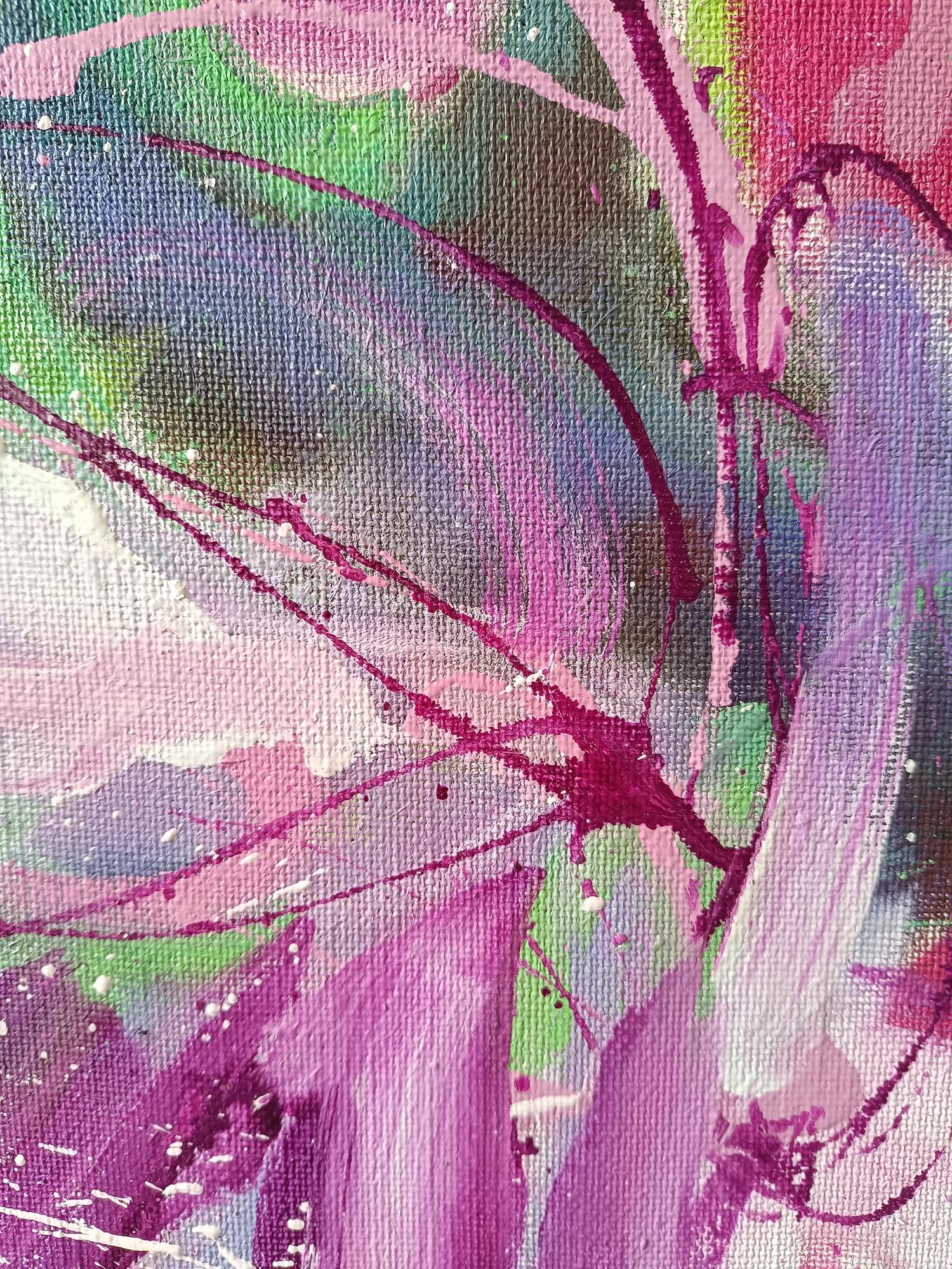 Boskoop par Christophe Dupety - Peinture contemporaine, flore, couleurs vives en vente 3