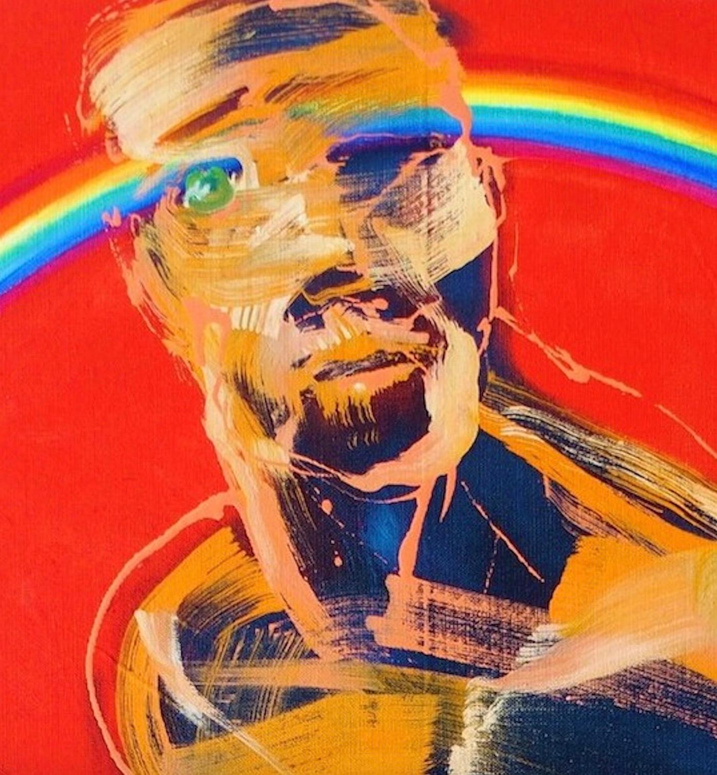 In der Sonne von Christophe Dupety - Männlicher Akt, Zeitgenössische Malerei im Angebot 1