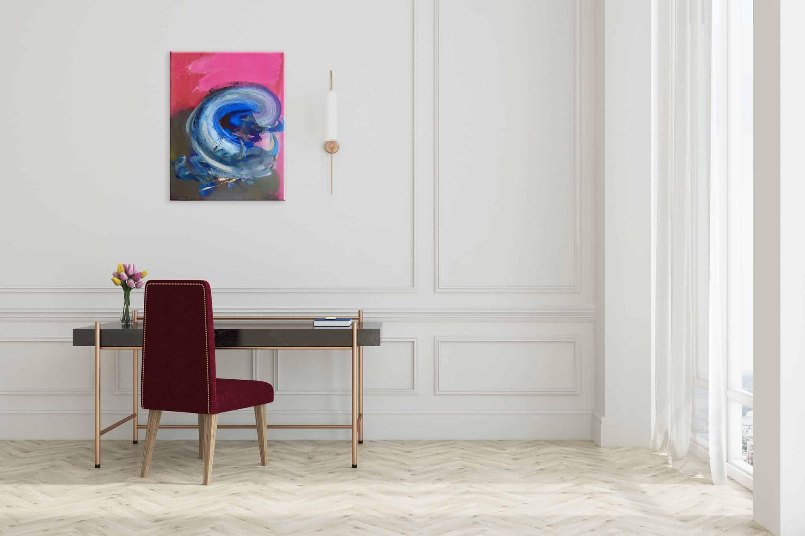 Taureau X est une peinture acrylique sur toile unique de l'artiste contemporain Christophe Dupety, dont les dimensions sont de 65 × 50 cm (25,6 × 19,7 in).
L'œuvre est signée, vendue non encadrée et accompagnée d'un certificat
