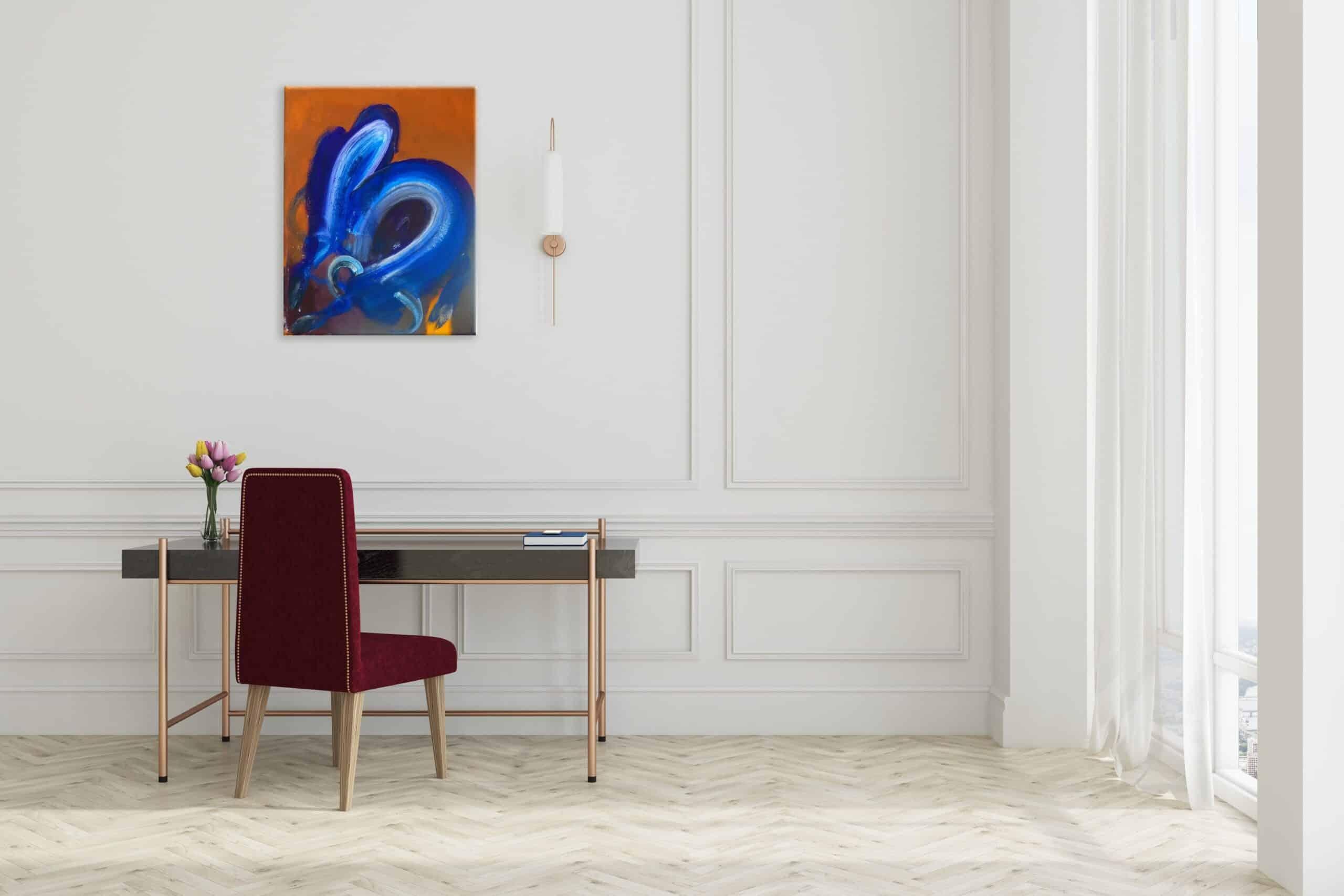 Taureau XI est une peinture acrylique sur papier unique de l'artiste contemporain Christophe Dupety, dont les dimensions sont de 65 × 50 cm (25,6 × 19,7 in).
L'œuvre est signée, vendue non encadrée et accompagnée d'un certificat
